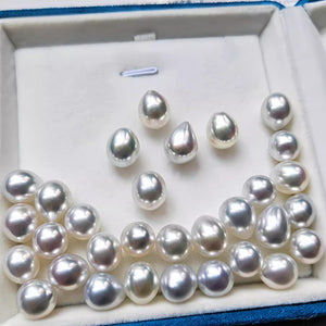 5A 8–13mm Australian White South Sea Pearl Drop Loose Bead