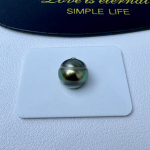 3A Tahitian Baroque Peacock Blue Green Pearl Undrilled