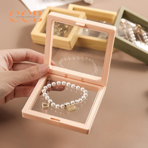 10pcs Purple Floating Jewelry Display Box