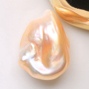 4A 14–17mm Purple Baroque Freshwater Pearl, Undrilled Loose Bead