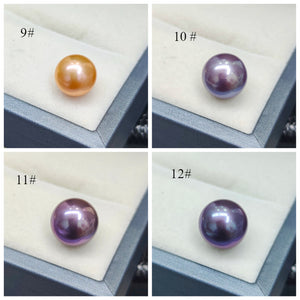 4A One Piece Natural Edison Freshwater Purple Pearls