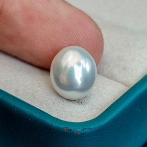5A 10-14mm Australian White South Sea Drop Pearl, Silky Texture Strong Luster Teardrop Natural Pearl Bead for Pendant Earring Wholesale