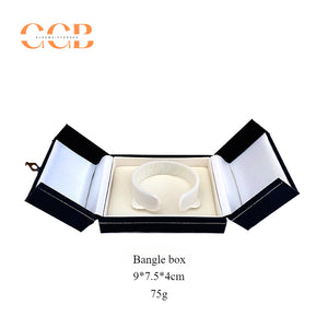 Vintage dark blue double door mini jewelry box for proposal