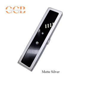 Rectangular glass top loose stone display case