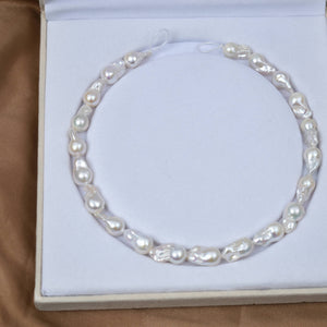4A 11–18mm Baroque Flameball Pearl Strand, Irregular DIY Pearls Bulk