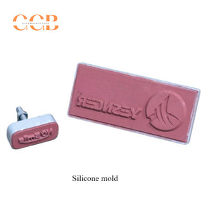 Custom copper logo hot stamping mold for embossing