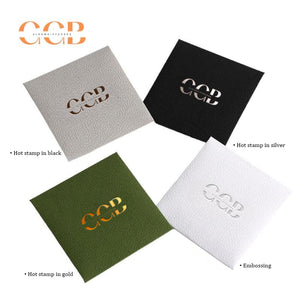 50pcs White Velvet Jewelry Cleaning Cloth