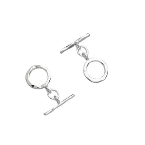 10pcs S925 Sterling Silver OT Clasp for DIY Bracelet & Necklace Making