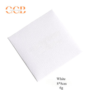 50pcs White Velvet Jewelry Cleaning Cloth