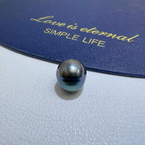 3A Tahitian Baroque Peacock Blue Green Pearl Undrilled