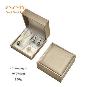 Set Jewelry PU leather jewelry box