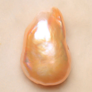 4A 14–17mm Purple Baroque Freshwater Pearl, Undrilled Loose Bead