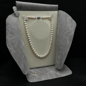 Wholesale Gray Velvet Necklace Pouch
