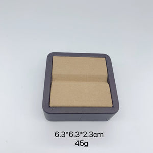 Premium PU Leather Gemstone Tray for Jewelry Making and Wholesale Display