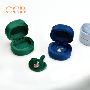 Velvet ring or pendant box – proposal ring box, anniversary gift box, elegant jewelry packaging & storage boxes, engagement box