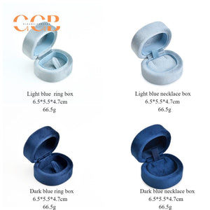 Velvet ring or pendant box – proposal ring box, anniversary gift box, elegant jewelry packaging & storage boxes, engagement box