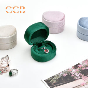 Velvet ring or pendant box – proposal ring box, anniversary gift box, elegant jewelry packaging & storage boxes, engagement box