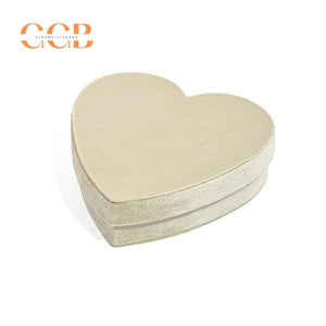 Velvet Heart Shaped Pendant Jewelry Box