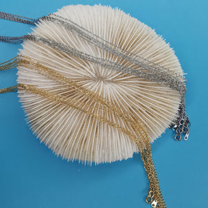 5pcs Stainless Steel Chain Necklace 45cm