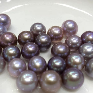 3A 7-13mm Freshwater Dark Purple Dark Pink Pearl
