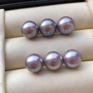 5A 1pc 7-13mm freshwater Pink Purplish pink pearls