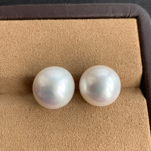 2A 1pc 12-13mm White Round Freshwater Pearl