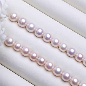 6A 1pc White 3-13mm Freshwater Pearl
