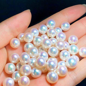 6A 1pc White 3-13mm Freshwater Pearl
