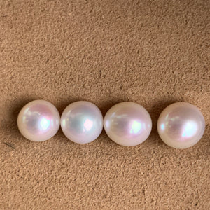 3A 1pc 6-7mm White Round Freshwater Pearl