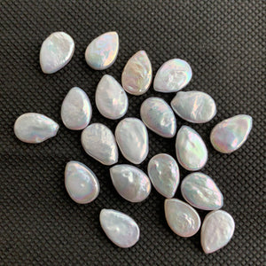 4A 1pc 7x11mm Loose Teardrop Baroque Freshwater Pearl