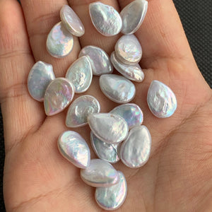 4A 1pc 7x11mm Loose Teardrop Baroque Freshwater Pearl