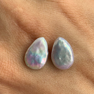 4A 1pc 7x11mm Loose Teardrop Baroque Freshwater Pearl