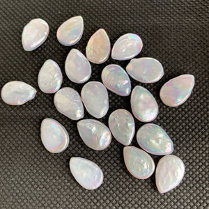 4A 1pc 7x11mm Loose Teardrop Baroque Freshwater Pearl