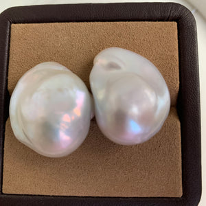 3A 1pc 14-26mm Loose Flameball Baroque Pearl