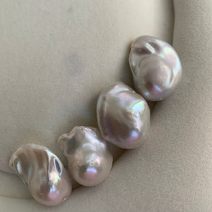 3A 1pc 14-26mm Loose Flameball Baroque Pearl