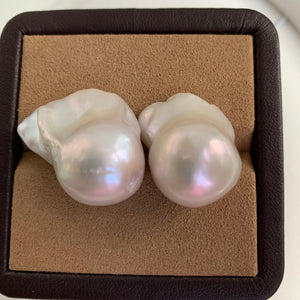 3A 1pc 14-26mm Loose Flameball Baroque Pearl