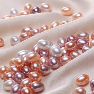 5A 1pc rice pearl 3-12mm freshwater pearls