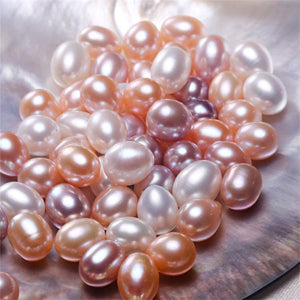 5A 1pc rice pearl 3-12mm freshwater pearls
