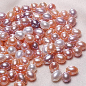 5A 1pc rice pearl 3-12mm freshwater pearls