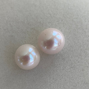 2A 1pc 9-10mm White Round Pearl