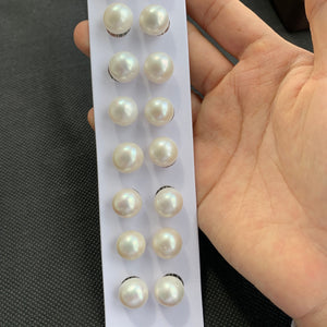 2A 1pc 11-13mm White Round Pearl