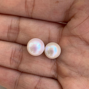 2A 1pc 9-10mm White Round Pearl