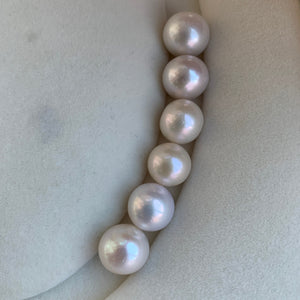 3A 1pc 12-13mm White Round Pearl