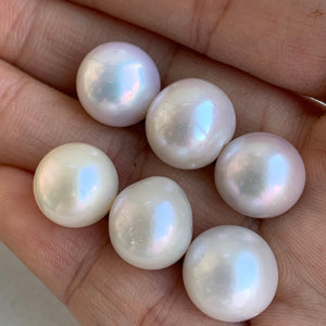 3A 1pc 12-13mm White Round Pearl