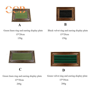 Wooden Vintage Jewelry Display Stand for Rings Earrings Wholesale