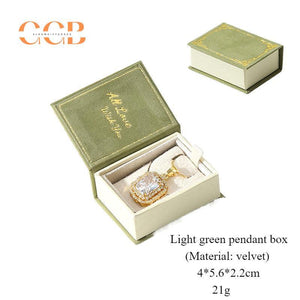 New story book pu leather book-shaped jewelry gift box