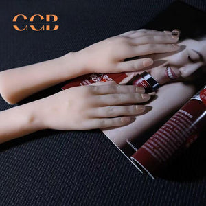 Flexible Silicone Hand Model for Jewelry Display and Manicure Practice