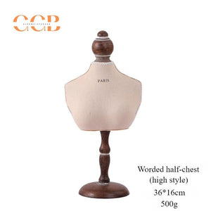 Wooden Necklace Display Stand for Jewelry Stores and Popup Shops