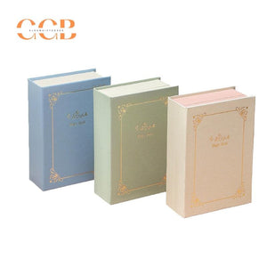Storybook pu leather book jewelry box