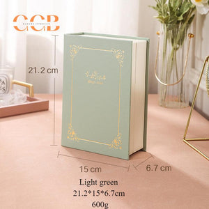 Storybook pu leather book jewelry box